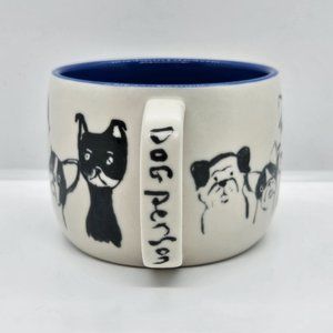 Anthropologie Dog Person Mug